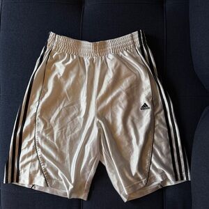 White Adidas Basketball Shorts